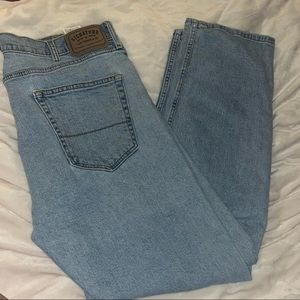 Levi wide leg jeans!